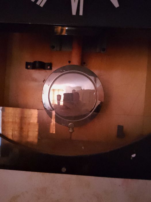 Руски механичен стенен часовник Янтар