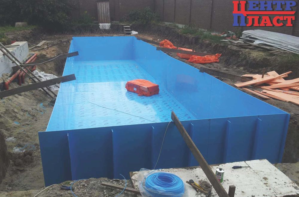 Прямоугольный бассейн 3000х2000х1700