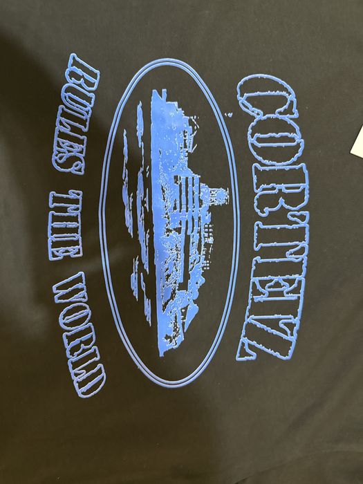 Corteiz синя тениска