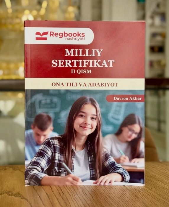 Доставка. Milliy sertifikat ona tili va adabiyot testlayn.