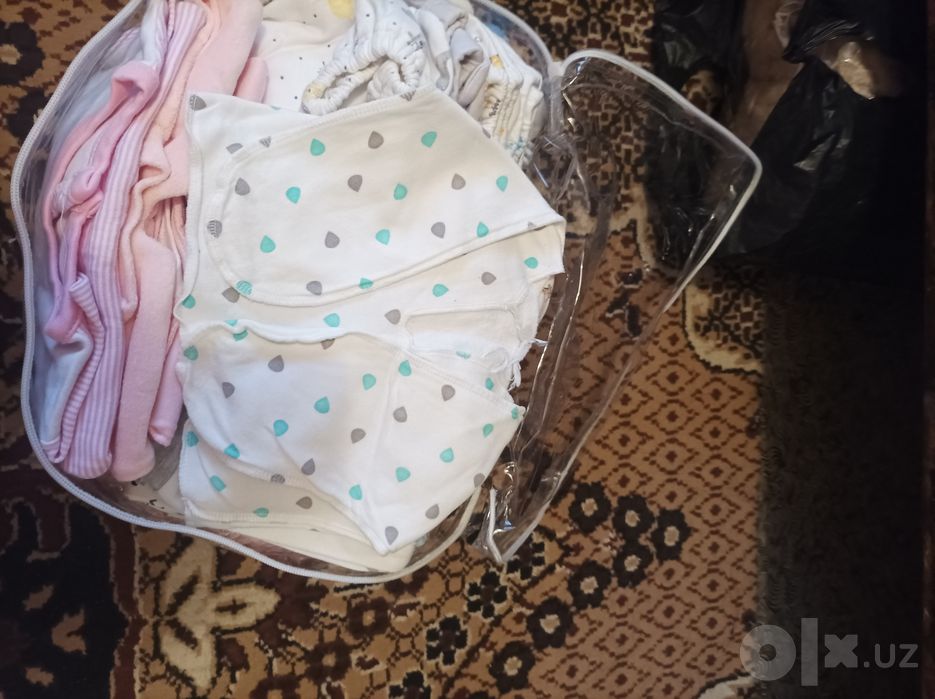 Конверт для новорожденного и вещи