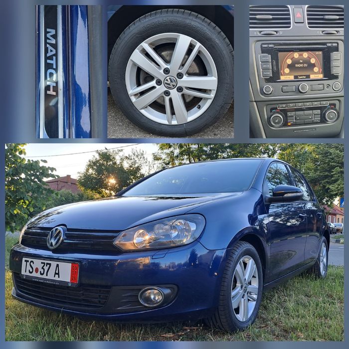 Vând VW Golf 6 2.0 140cp euro 5 MATCH