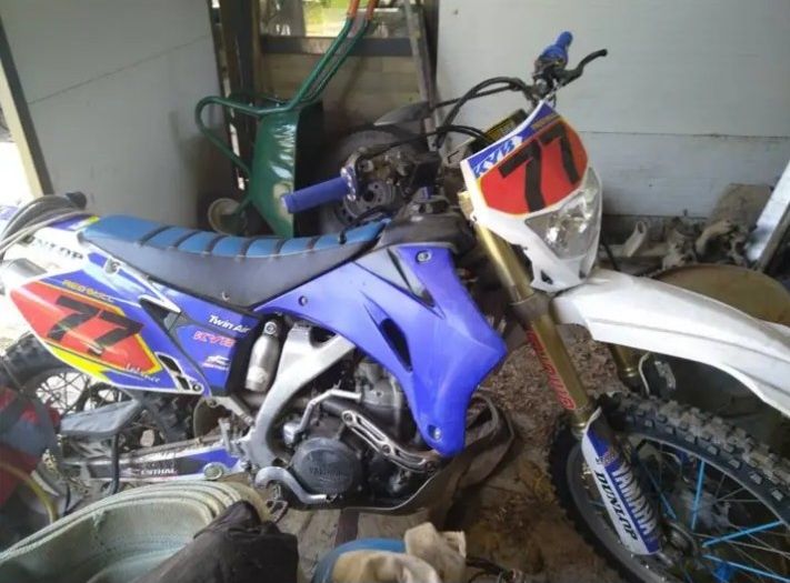 Yamaha WR450F  2008 на части