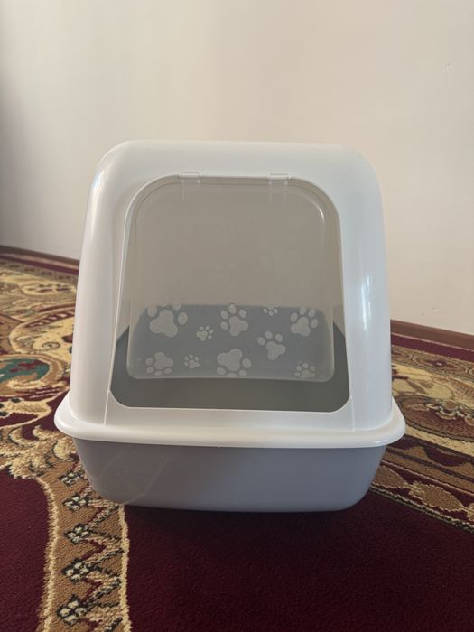 Продам закрытый туалет для кошек