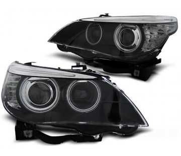 ЛЕД Фарове за BMW E60 E61 facelift БМВ 2003-2010Г LED diodni farove
