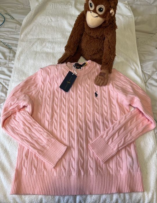 Pulover Ralph Lauren - Roz trandafiriu - S