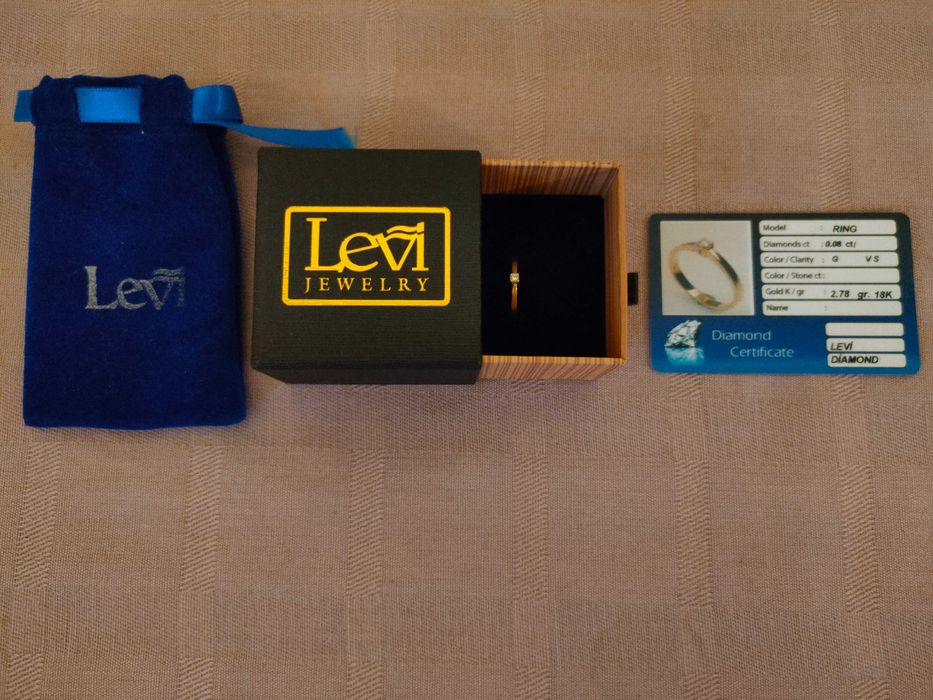 Inel de aur cu diamant