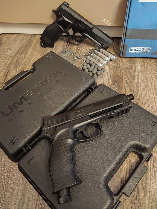Pistol cu bile de cauciuc T4 RAM TUNING 25 de Jouli REALI
