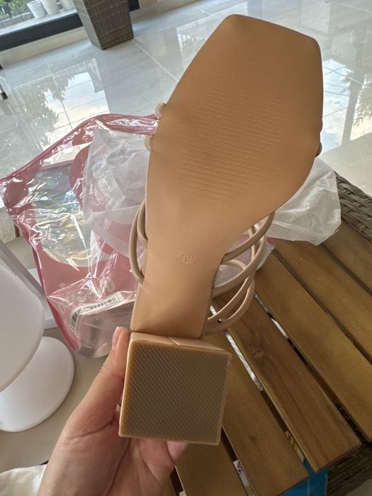 Дамски елегантни сандали 39 номер