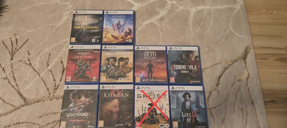 PlayStation 5 Игри 30 евро всяка.