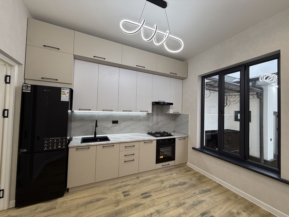 1,7 соток 4 хона +холл ПОД КЛЮЧ коттедж сотилади! Сергили т. Хонобод