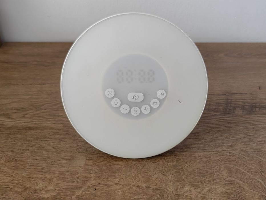 Radio FM ceas digital cu lumină de trezire veioza