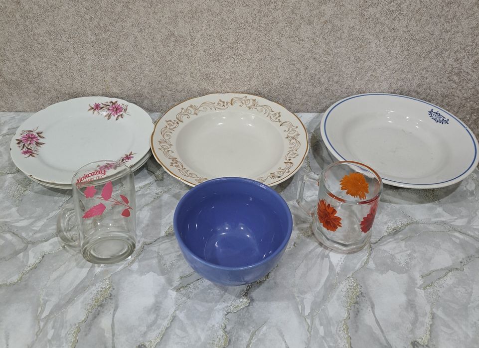 Набор посуды разная