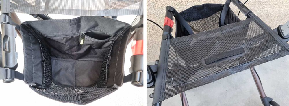 Rolator reglabil, cadru de mers cu 4 roti, pliabil