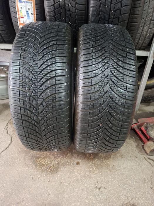 2 Всесезонни гуми Goodyear 205/55/16 ДОТ22 7мм