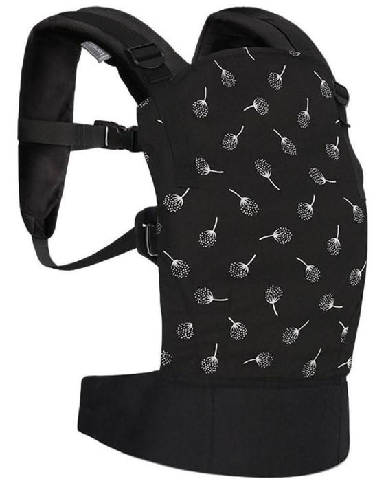 Бебешка ергономична раница Lorelli - Wally, черна
