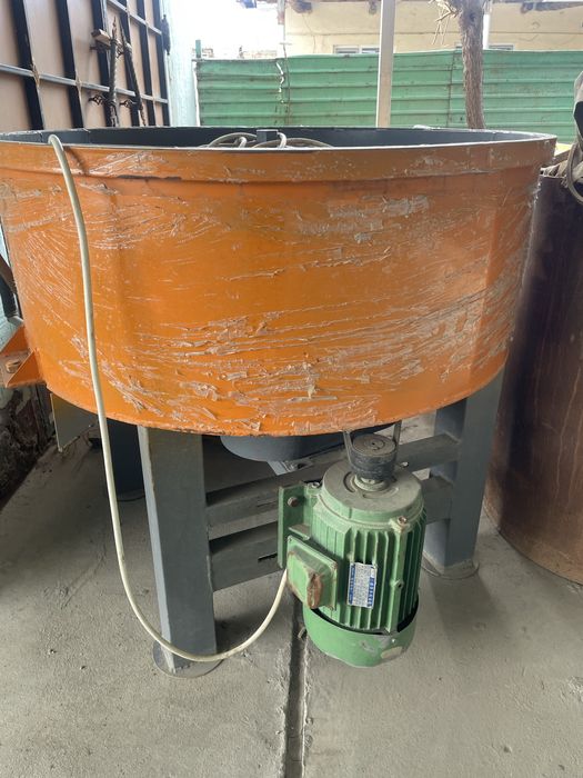 Бетонамешалка для производство брусчаток