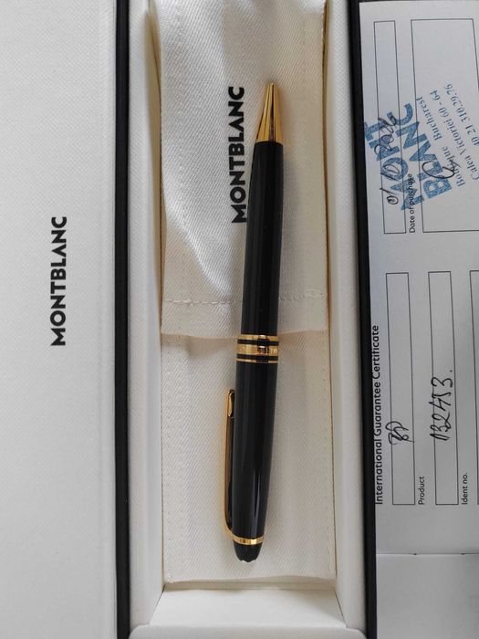 Montblanc Meisterstück Classique Gold-Coated – pix original nou + garanție