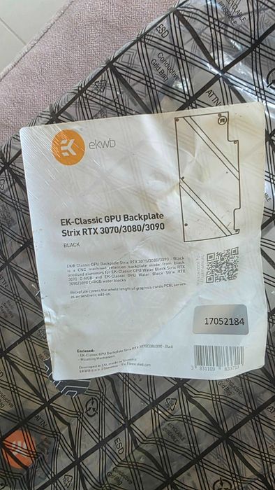 EK-Classic GPU Water Block Strix RTX 3070/3080/3090 D-RGB - Full Cover Waterblock nou