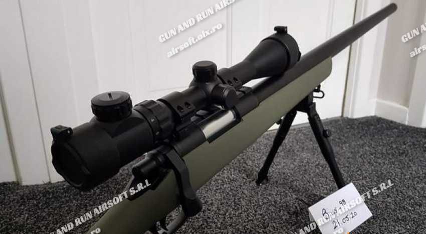 Pusca FULL METAL ~5J++ Cu Arc Armare MANUALA PUTERNICA ~ Model Nou