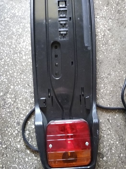 Adaptor număr înmatriculare pentru suport de biciclete