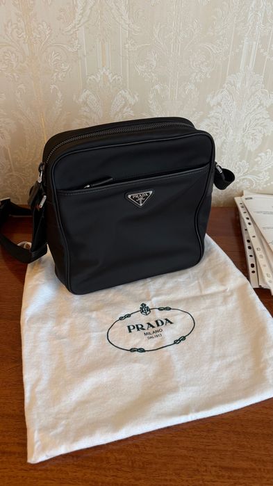 Prada сумка через плечо (барсетка)
