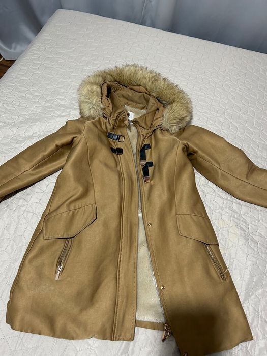 Geaca Parka cu gluga