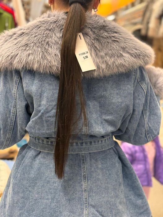 Geaca cu blana /s m l xl. Oferta