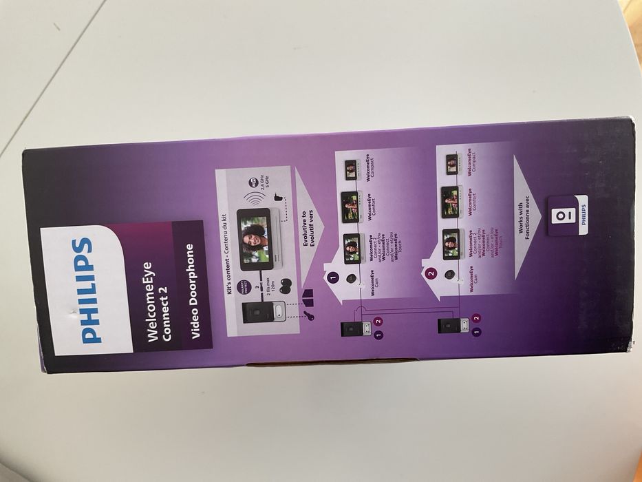 Interfon Videointerfon Philips WelcomeEye Connect 2, 7  DES 9901 VDP