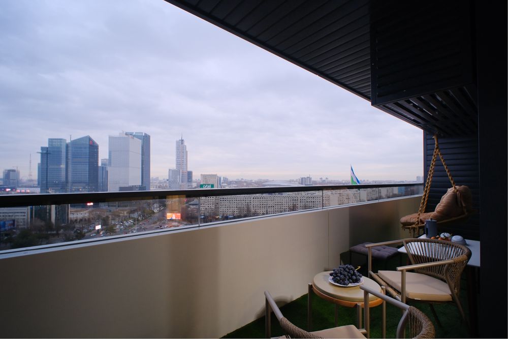 Сдам 2х комн. квартиру посуточно, в центре города, ЖК NRG U Tower