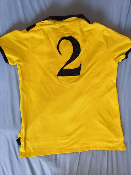 Оригинална мъжка тениска Polo Ralph Lauren размер L custom fit