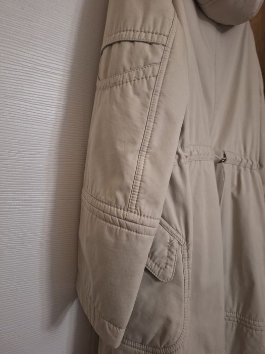 Дамска ватирана шуба Кенсол с качулка ест.пух,номер 48 бг