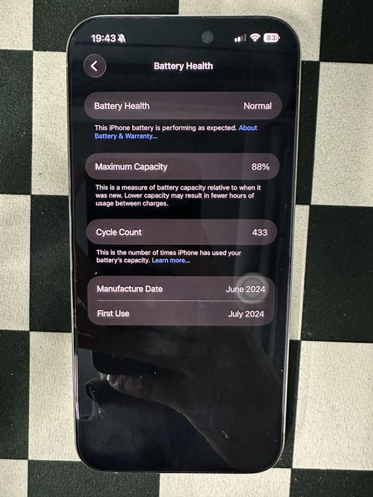 Iphone 15 Pro Max | 88% | 433 | Dokument karobka bor