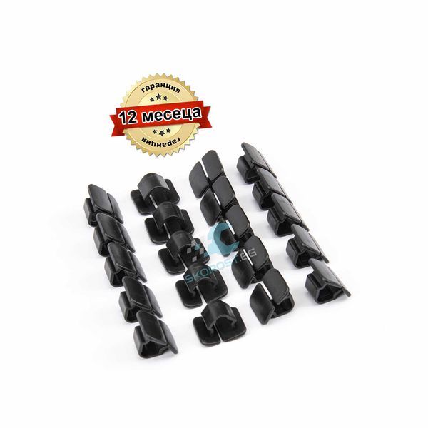 Пласмасови щипки държачи изолация на преден капак VW и Audi