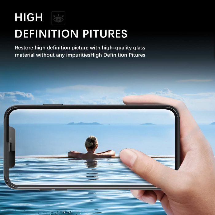 Folie sticla securizata 9D FULL GLUE pt iPhone 11 , 11 Pro, 11 Pro Max