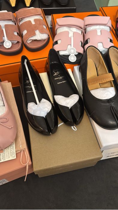 Tabi Maison Margiela -piele naturala, marimea, full box