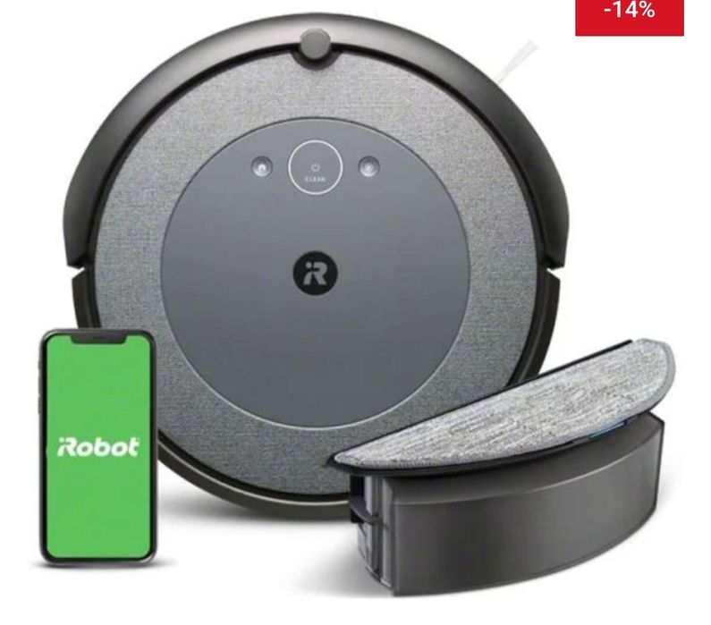 Оригинален робот на Irobot Roomba Combo i5