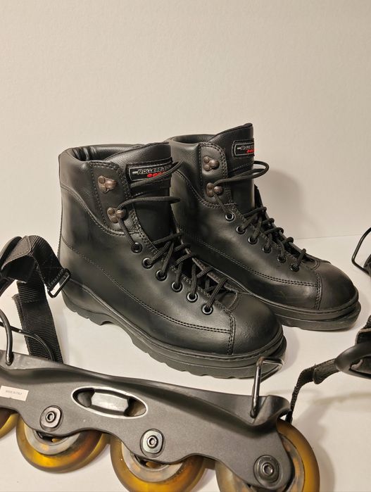 Role ROLLERBLADE Vintage Leather – mărime 41Made in Italy – Piele Nea