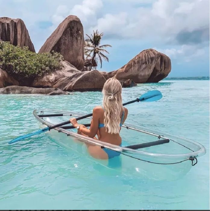 Кану - Каяк прозрачен/безцветен