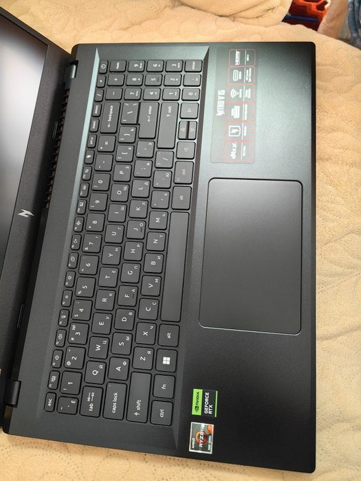 Acer Nitiro V15 Ryzen 7 -7735HS, RTX3050 6GB, 16Gb DDR5, 512SSD, 165Hz