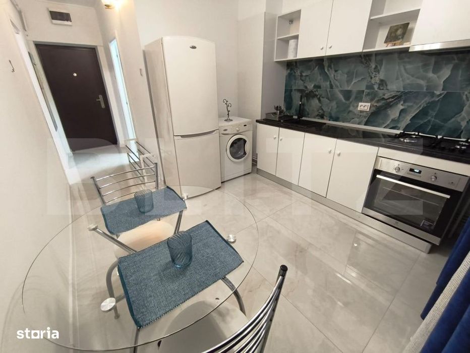 Garsoniera de inchiriat, 45 mp, centrala proprie,  zona Centrala