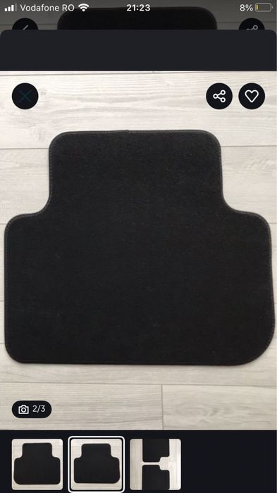 Covorase auto mocheta Audi OEM Q3