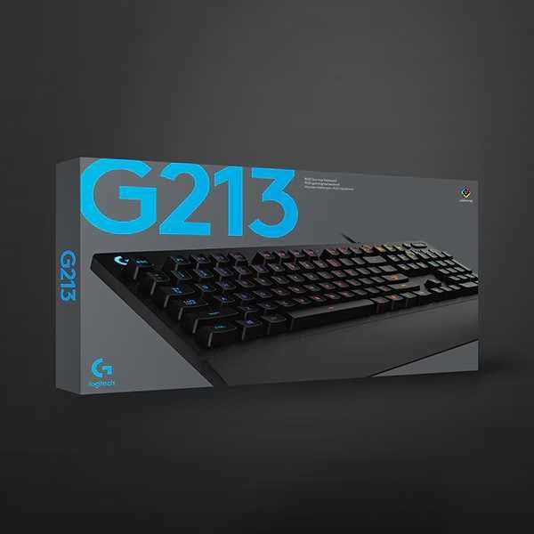 TASTATURA LOGITECH Gaming USB, iluminata, black G213 Prodigy