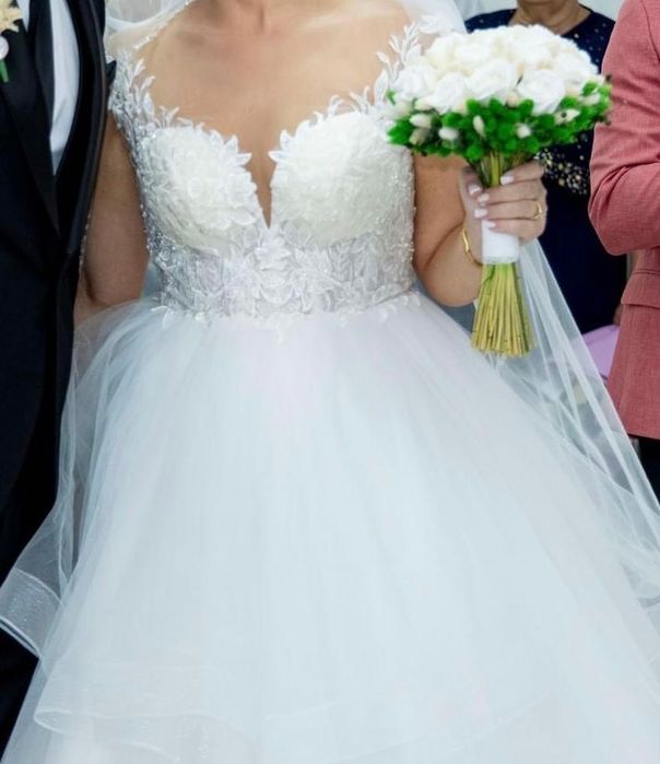 Rochi mireasa mărimea 36 -38 cadou a 2 rochie