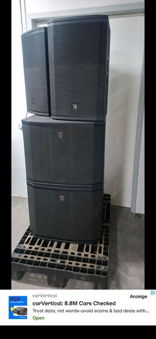 Electro voice Ekx15P si Etx18Sp