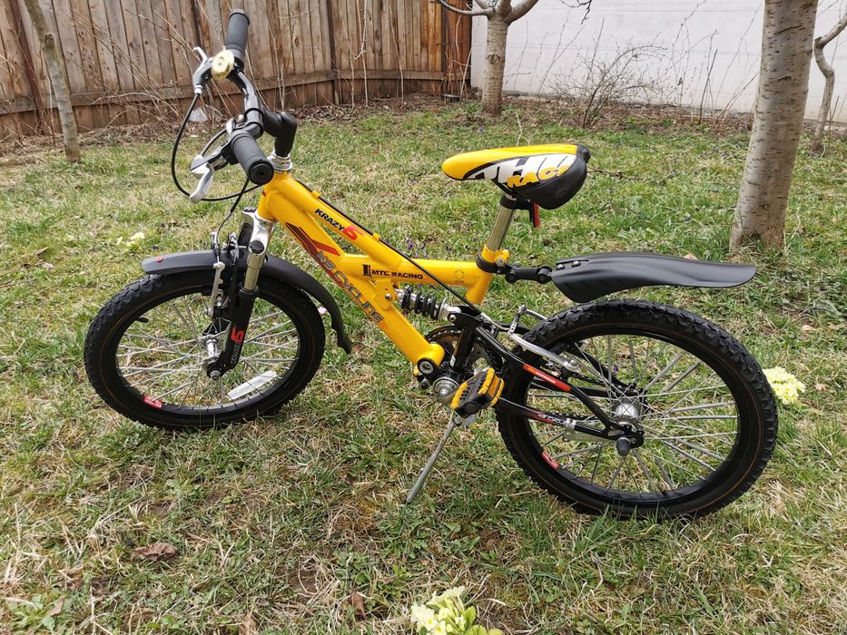 Bicicleta pentru copii full suspention MBT Racing