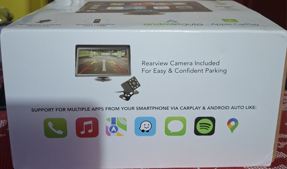 Tabletă Auto Smart 7" – Wireless Apple CarPlay & Android Auto – Nouă la cutie