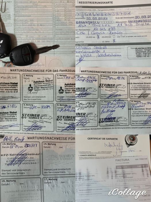 Mitsubishi Asx 1.8 D 2011*Clima*tempomat*Senzori ploaie*Carlig nou*