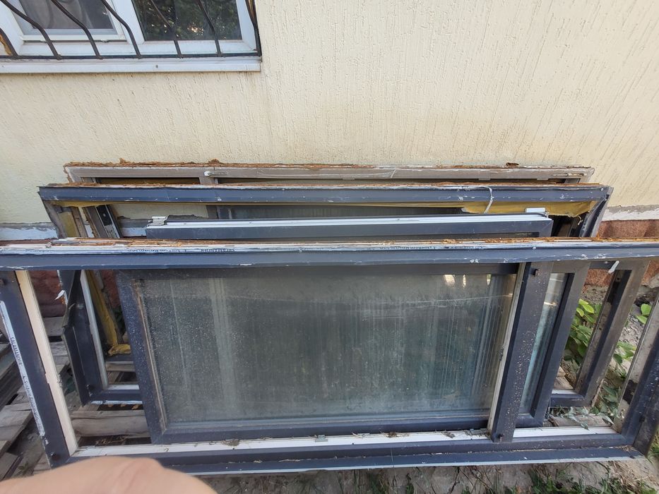 Витражные окна 2.5×0.95 , 4шт