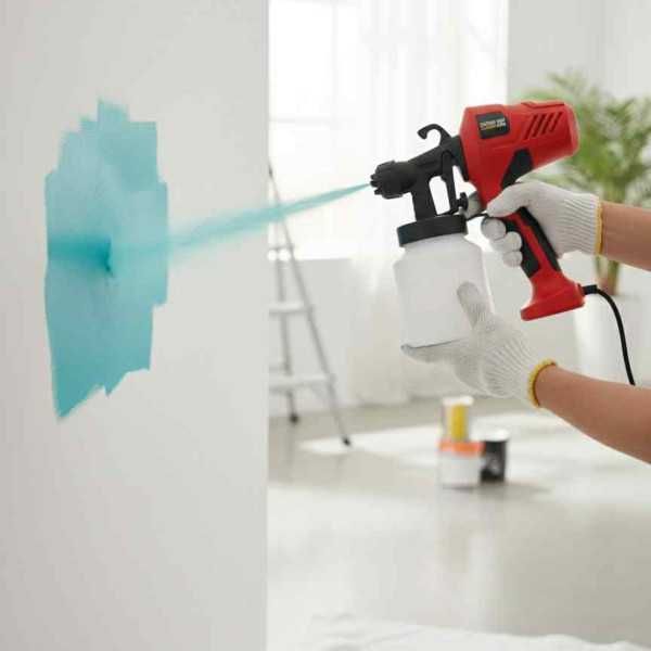 Електрически пистолет за боядисване Electric Paint Sprayer,400W,800 ml